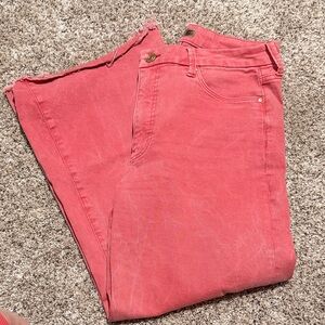 Women's red Jeans